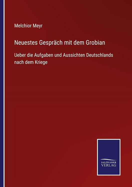 Produktbild: Neuestes Gespr&auml;ch mit dem Grobian