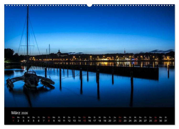 Produktbild: Schleswig - Schleistadt mit Flair (Wandkalender 2026 DIN A2 quer), CALVENDO Monatskalender