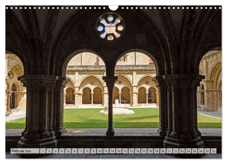 Produktbild: Portugal - Porto, Coimbra, Lissabon (Wandkalender 2026 DIN A3 quer), CALVENDO Monatskalender