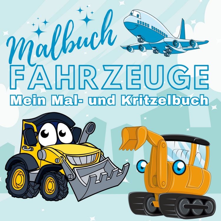 Produktbild: XXL Malbuch Fahrzeuge - Mein Mal- und Kritzelbuch