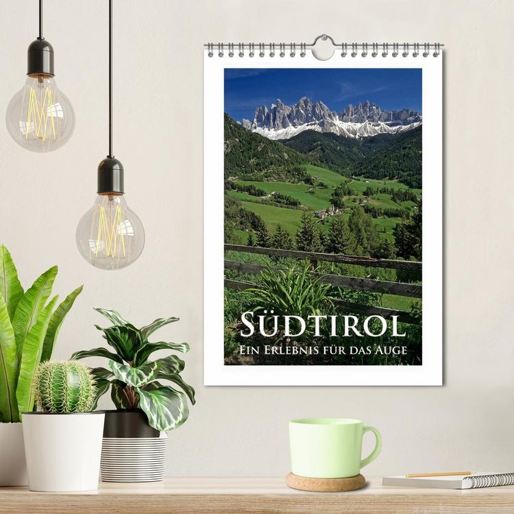Produktbild: S&uuml;dtirol - Ein Erlebnis f&uuml;r das Auge (Wandkalender 2026 DIN A4 hoch), CALVENDO Monatskalender