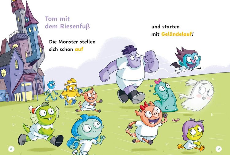 Produktbild: Die Schule der Monster mit Tom, Linn und Lu