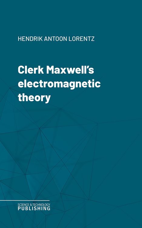 Produktbild: Clerk Maxwell's electromagnetic theory