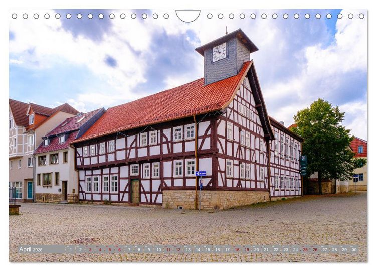 Produktbild: Ein Blick auf Leinefelde-Worbis (Wandkalender 2026 DIN A4 quer), CALVENDO Monatskalender