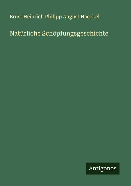Produktbild: Nat&uuml;rliche Sch&ouml;pfungsgeschichte