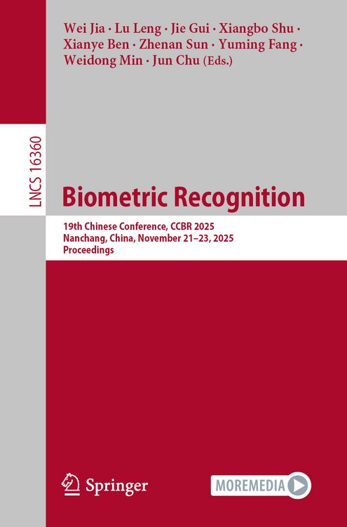 Produktbild: Biometric Recognition