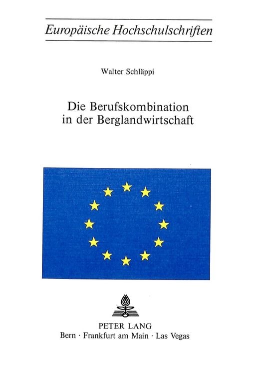 Produktbild: Die Berufskombination in der Berglandwirtschaft