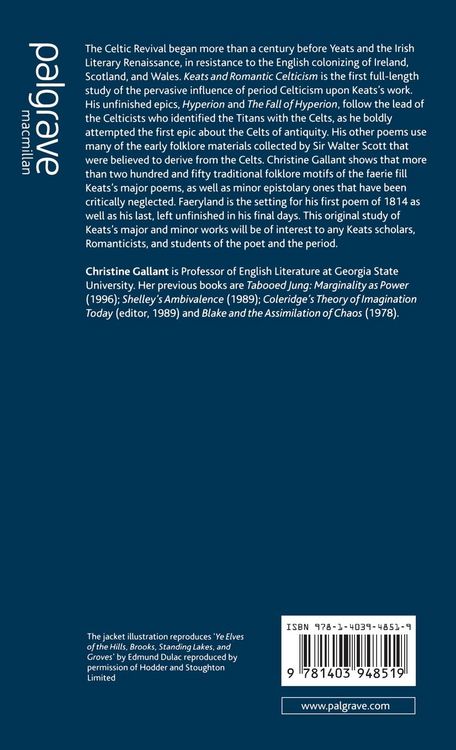 Produktbild: Keats and Romantic Celticism