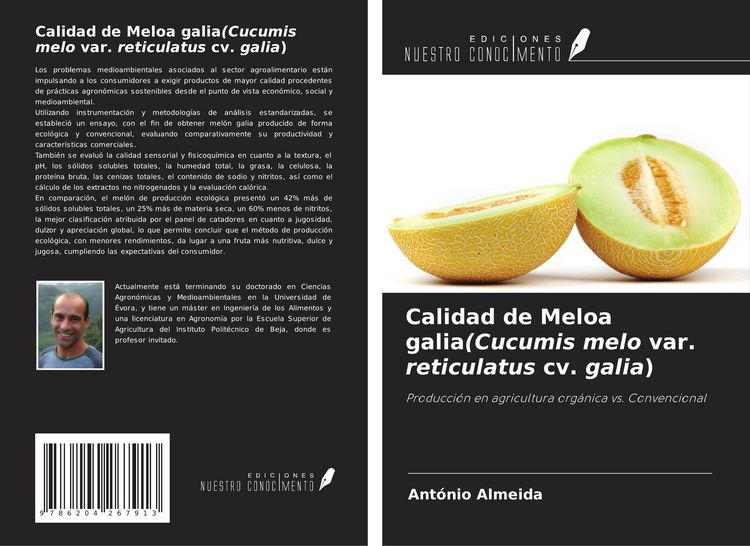 Produktbild: Calidad de Meloa galia(Cucumis melo var. reticulatus cv. galia)