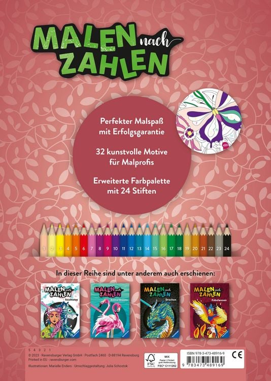 Produktbild: Malen nach Zahlen - Mindful Moments