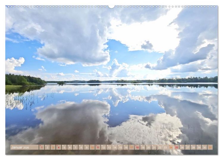 Produktbild: Schweden im Sommer (Wandkalender 2026 DIN A2 quer), CALVENDO Monatskalender