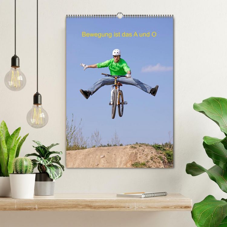 Produktbild: Bewegung ist das A und O (Wandkalender 2026 DIN A2 hoch), CALVENDO Monatskalender