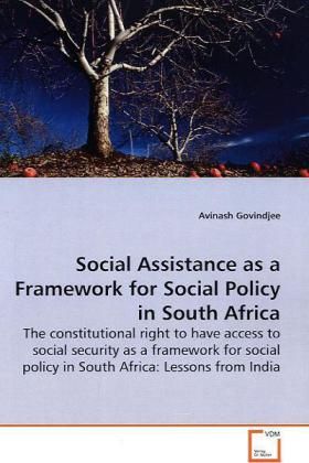 Produktbild: Govindjee, A: Social Assistance as a Framework for Social Po