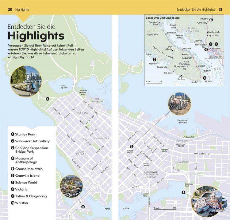 Produktbild: TOP10 Reisef&uuml;hrer Vancouver