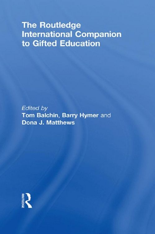 Produktbild: The Routledge International Companion to Gifted Education