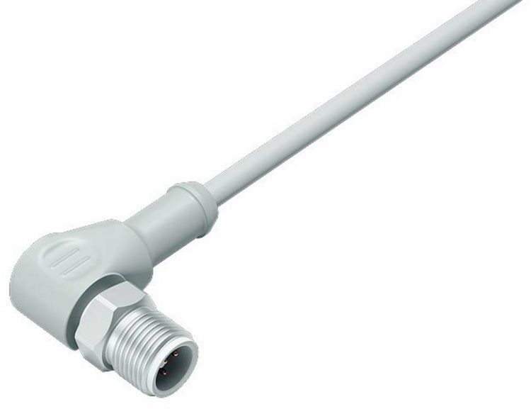 Produktbild: binder 77 3727 0000 40404-0200 Sensor-/Aktor-Steckverbinder, konfektioniert M12 Stecker, gewinkelt 1 St.