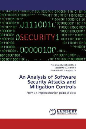 Produktbild: Meghanathan, N: Analysis of Software Security Attacks and Mi