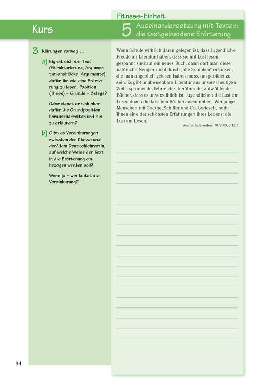 Produktbild: Aufsatz - Argumentieren und Er&ouml;rtern. Deutsch Klasse 9/10.