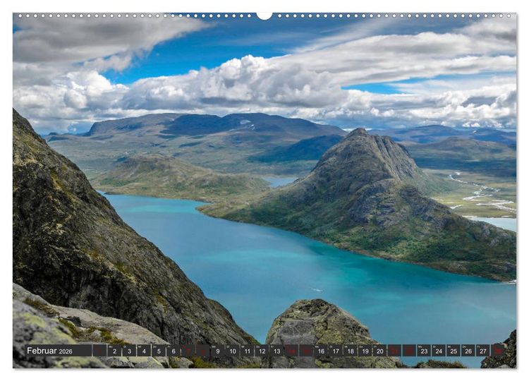 Produktbild: Norwegen, Oppland (Wandkalender 2026 DIN A2 quer), CALVENDO Monatskalender
