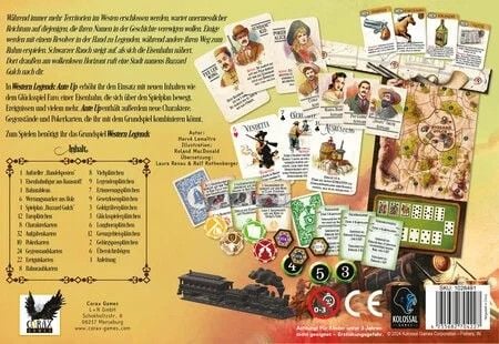 Produktbild: Western Legends (2. Edition) | Ante Up - Erweiterung