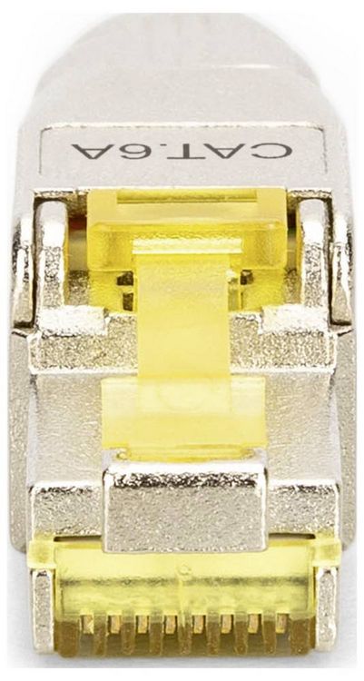 Produktbild: Digitus DN-93638 RJ45-Einbaumodul Modul-Steckgesicht CAT 6a 1St.