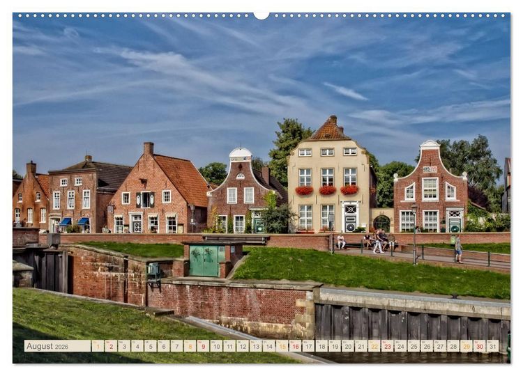 Produktbild: Reise an die Nordsee - Greetsiel (hochwertiger Premium Wandkalender 2026 DIN A2 quer), Kunstdruck in Hochglanz