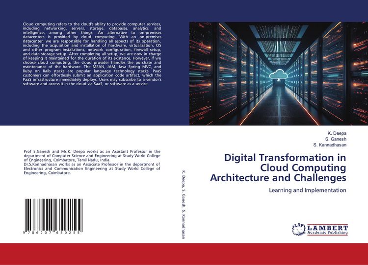 Produktbild: Digital Transformation in Cloud Computing Architecture and Challenges