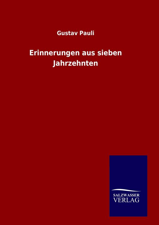 Produktbild: Erinnerungen aus sieben Jahrzehnten