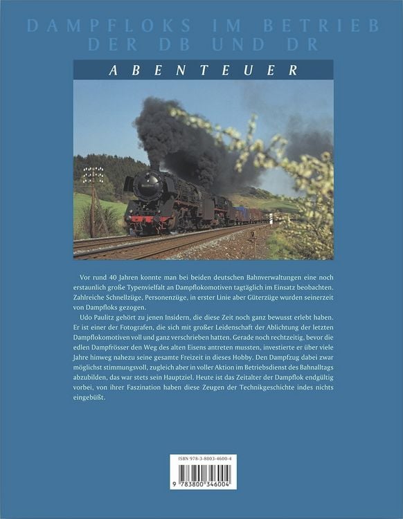 Produktbild: Abenteuer Dampfloks - Im Betrieb der DB und DR