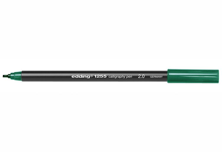 Produktbild: edding 1255 Kalligrafiestift 2,0 flaschengr&uuml;n