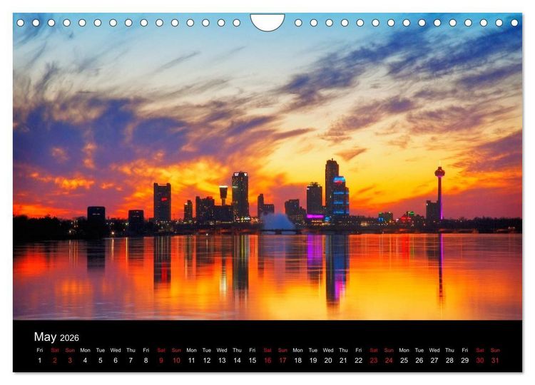 Produktbild: Niagara Falls 2026 (Wall Calendar 2026 DIN A4 landscape), CALVENDO 12 Month Wall Calendar