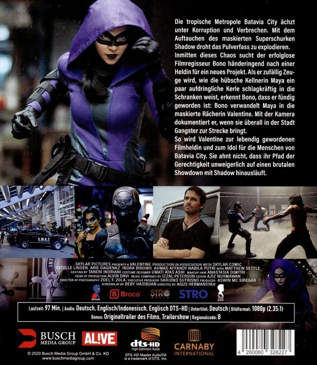Produktbild: Valentine - The Dark Avenger