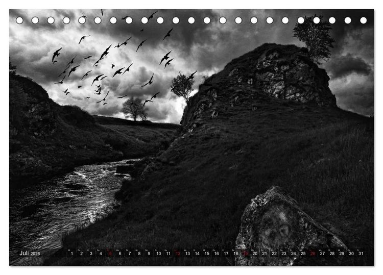 Produktbild: Gothic Fantasy (Tischkalender 2026 DIN A5 quer), CALVENDO Monatskalender
