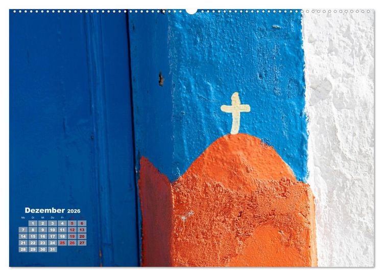 Produktbild: Griechenland - wo die G&ouml;tter zuhause sind (hochwertiger Premium Wandkalender 2026 DIN A2 quer), Kunstdruck in Hochglanz