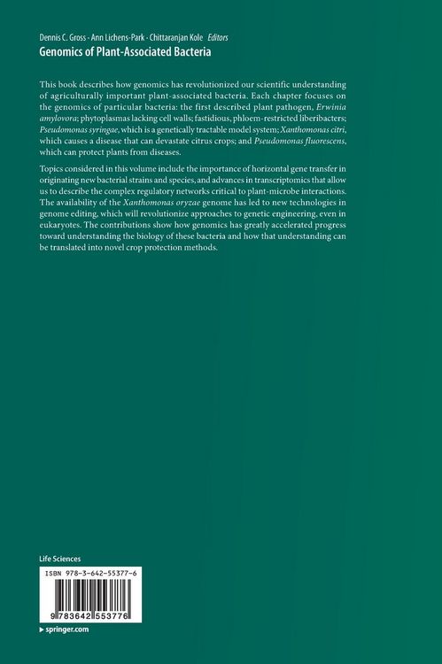 Produktbild: Genomics of Plant-Associated Bacteria