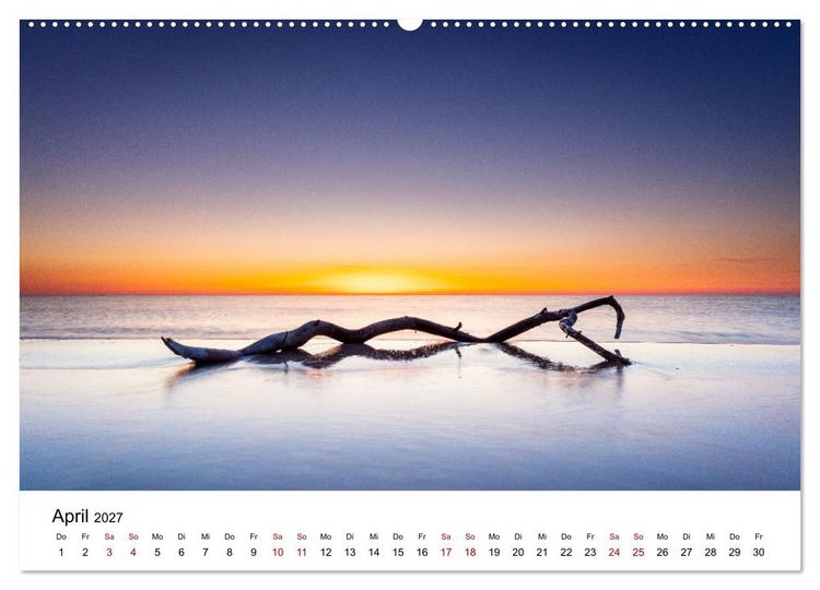 Produktbild: Naturwelten in Deutschland - Von Norden bis S&uuml;den (Wandkalender 2027 DIN A2 quer), CALVENDO Monatskalender