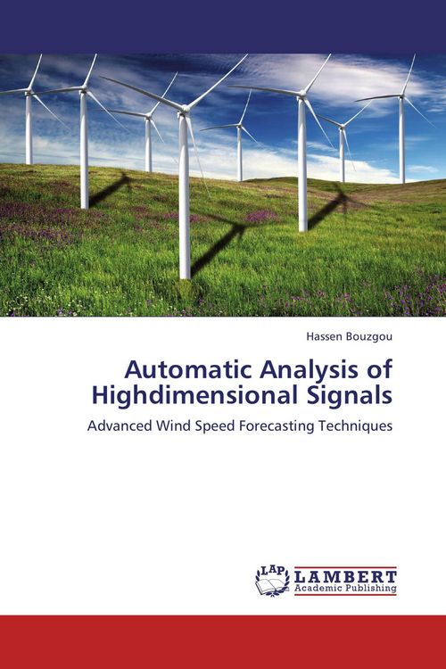 Produktbild: Automatic Analysis of Highdimensional Signals
