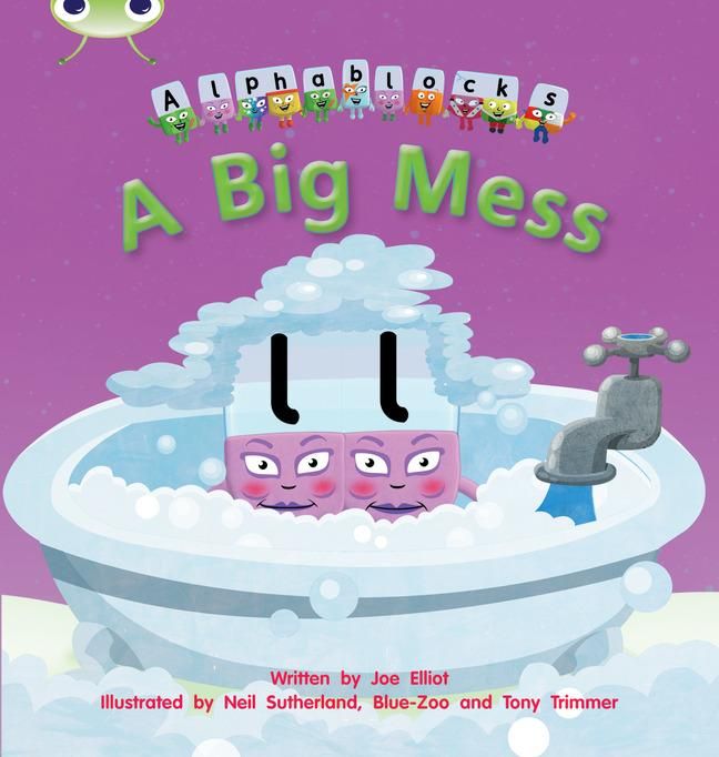 Produktbild: Bug Club Phonics - Phase 2 Unit 5: Alphablocks A Big Mess