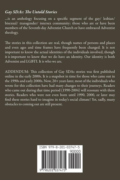 Produktbild: Gay SDAs