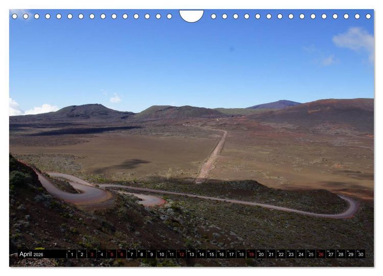 Produktbild: La R&eacute;union - Paradies im indischen Ozean (Wandkalender 2026 DIN A4 quer), CALVENDO Monatskalender