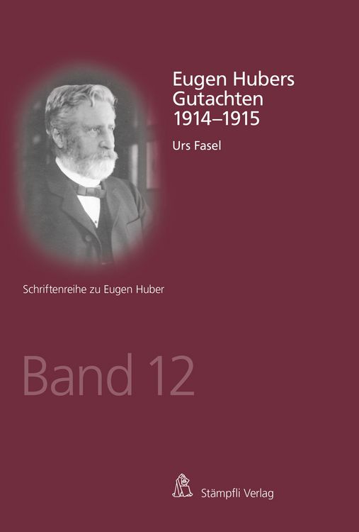 Produktbild: Eugen Hubers Gutachten 1914-1915