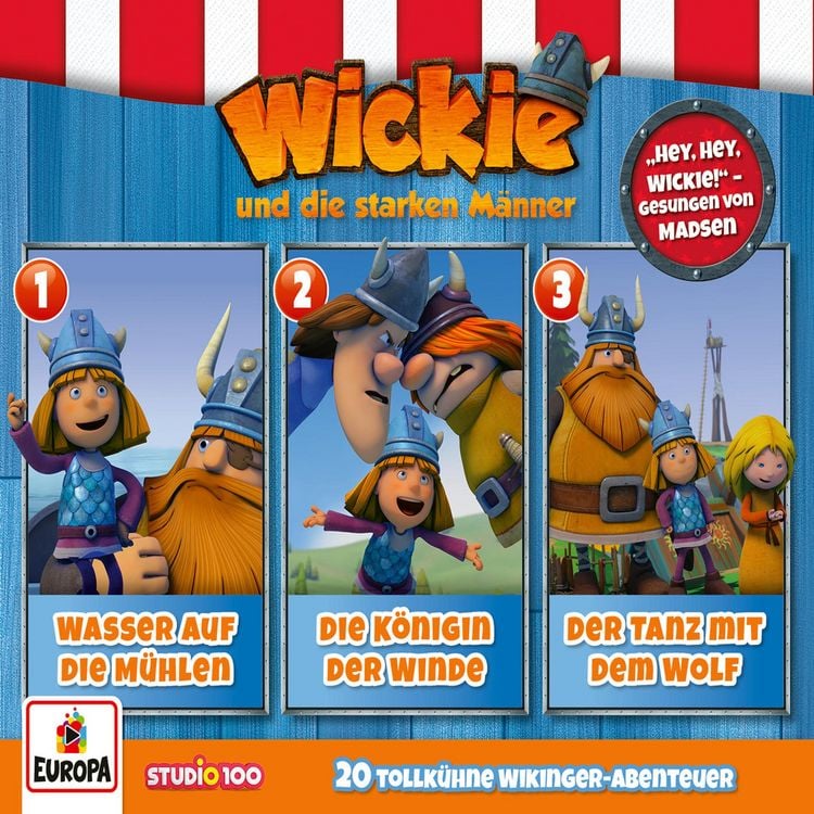 Produktbild: Wickie 3er-Box (Folgen 01-03)