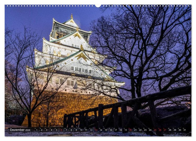 Produktbild: Japan - Schreine, Tempel, Metropolen (hochwertiger Premium Wandkalender 2026 DIN A2 quer), Kunstdruck in Hochglanz