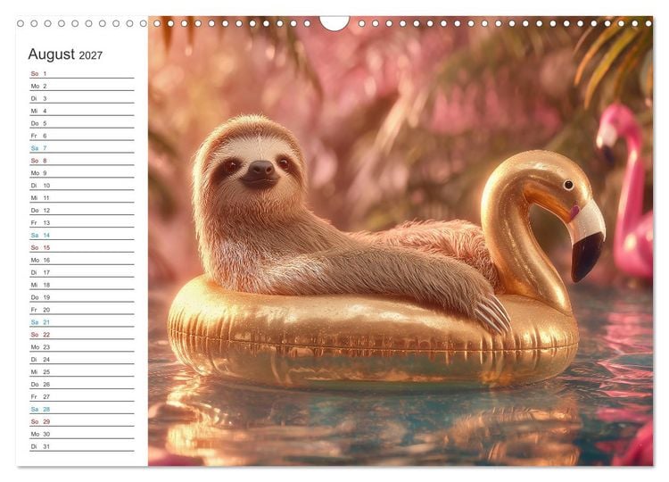 Produktbild: Tierisch genial (Wandkalender 2027 DIN A3 quer), CALVENDO Monatskalender