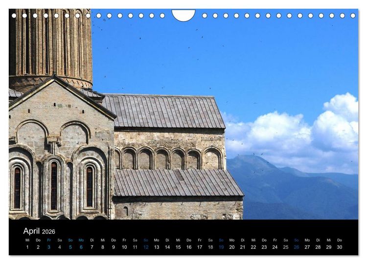 Produktbild: Georgien (Wandkalender 2026 DIN A4 quer), CALVENDO Monatskalender