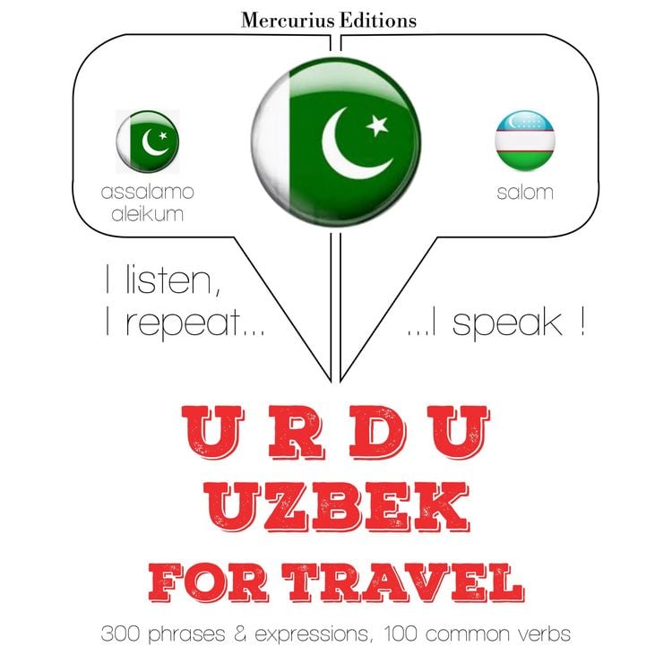 Produktbild: Travel words and phrases in Uzbek
