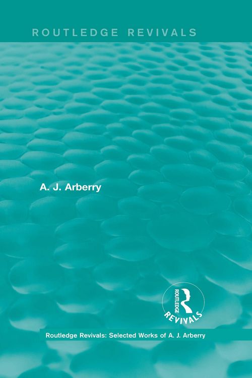 Produktbild: Routledge Revivals: Selected Works of A. J. Arberry
