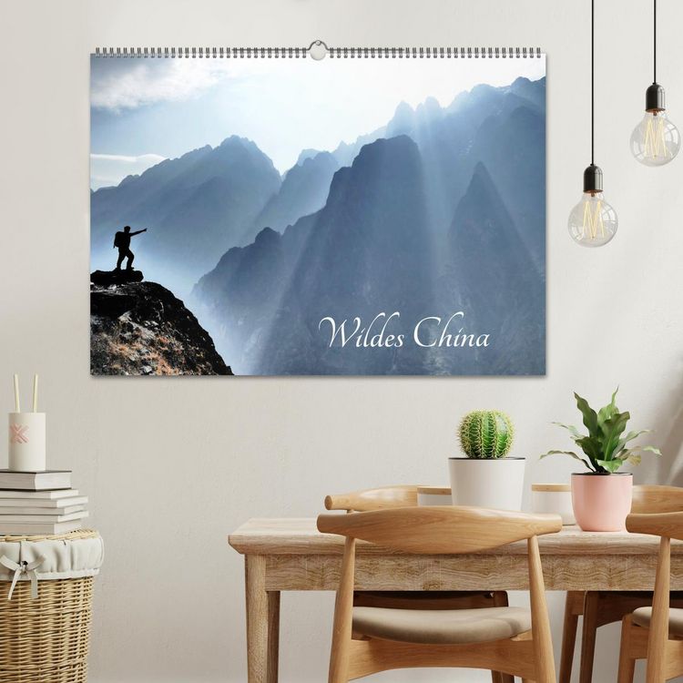 Produktbild: Wildes China (Wandkalender 2026 DIN A2 quer), CALVENDO Monatskalender