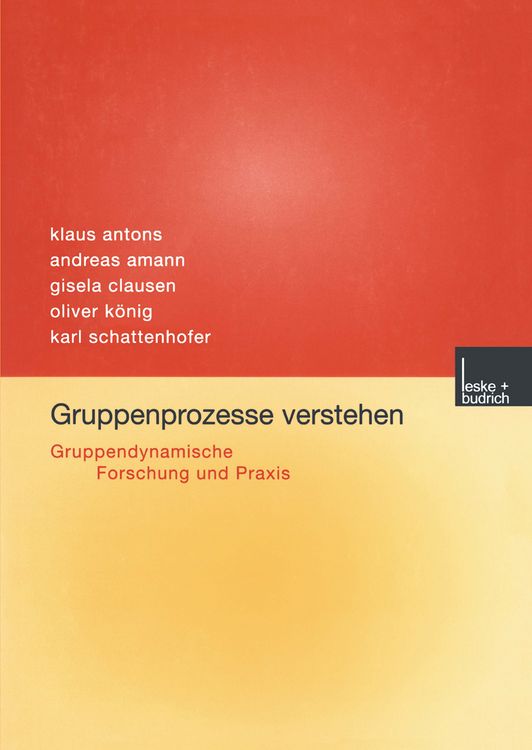 Produktbild: Gruppenprozesse verstehen