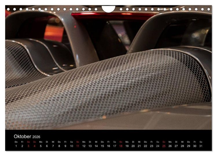 Produktbild: Heiligs Blechle - Porsche-Ikonen im Detail (Wandkalender 2026 DIN A4 quer), CALVENDO Monatskalender